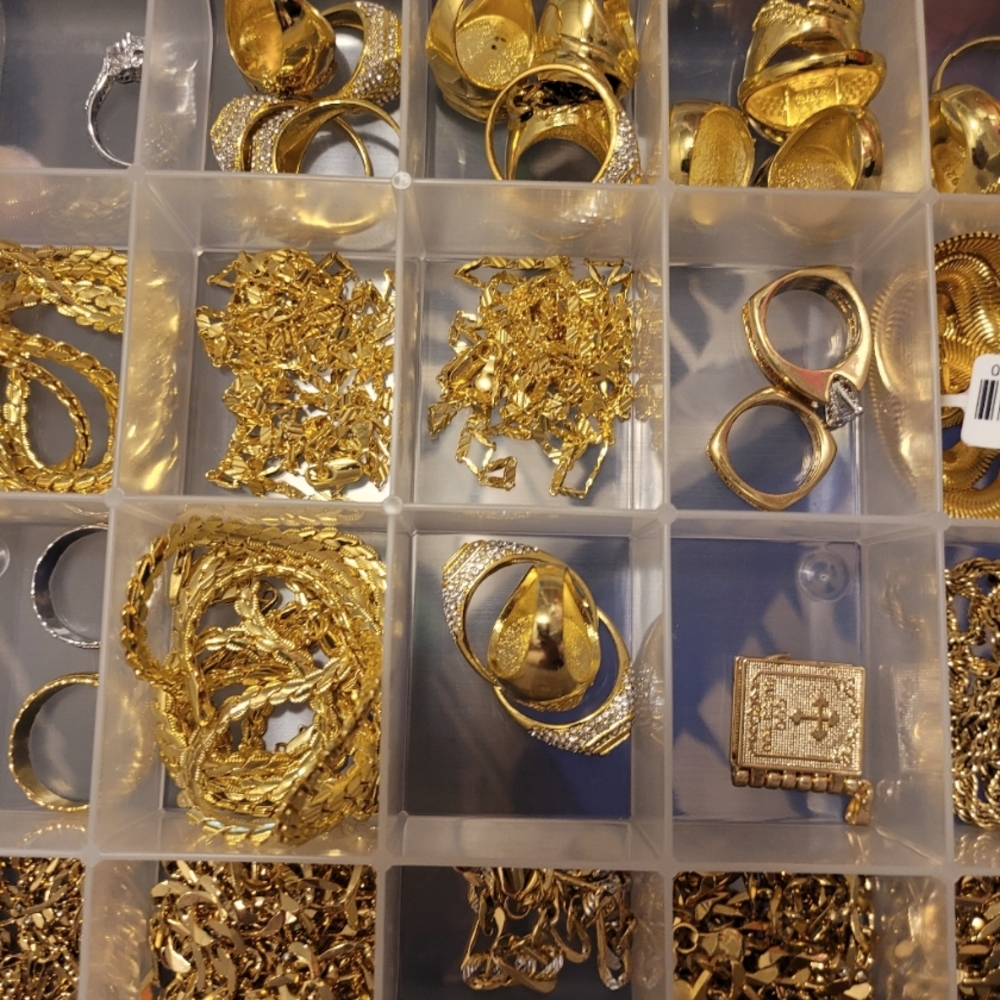 Assorted 14k, and 18k gold filled and s925 jewelry